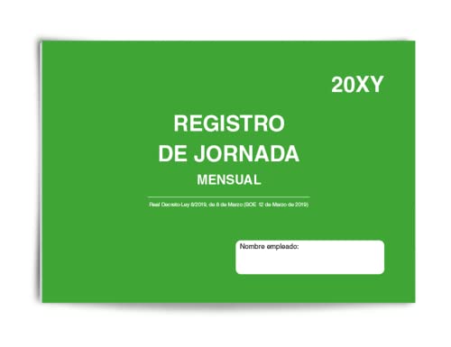 Libro Registro de Jornada