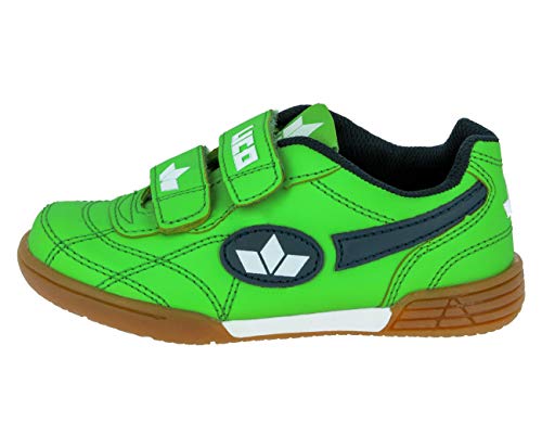 Lico Bernie V, Zapatillas Deportivas para Interior Unisex niños, Verde (Marine/Weiß), 29 EU