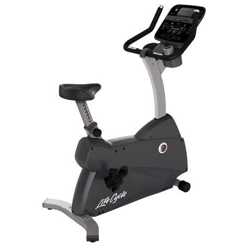 Life Fitness - Bicicleta estática C3 con Consola Track Connect