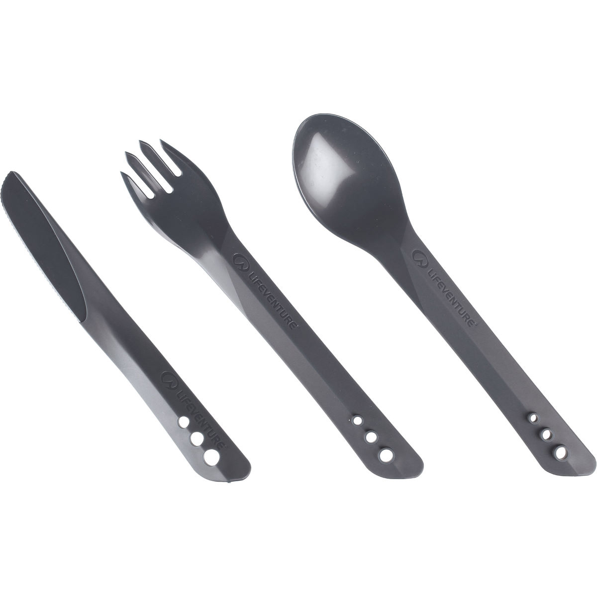 Lifeventure Ellipse Camping Cutlery Set - Cubiertos