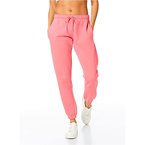 Light and Shade LSLPNT006 - Pantalones deportivos para mujer (tacto suave), color rosa