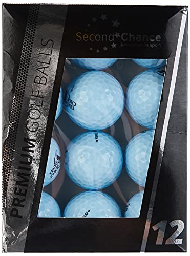 Links Choice - Lote de 12 Pelotas de Golf (de Colores, recuperadas) Azul Azul