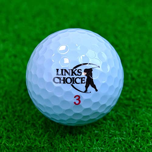 Links Choice - Lote de 12 Pelotas de Golf (de Colores, recuperadas) Azul Azul