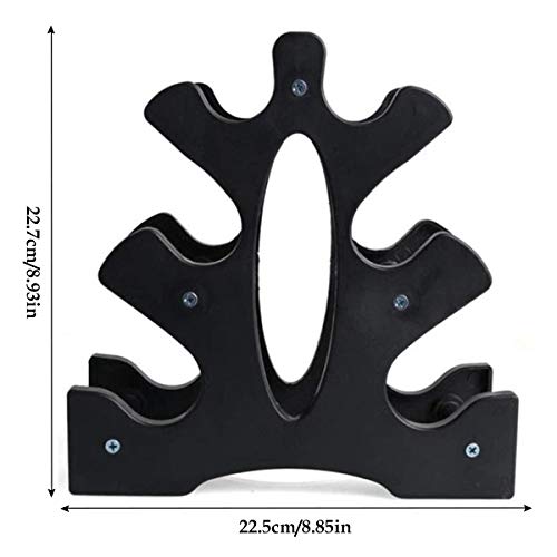 Litthing Soporte de Mancuernas, Almacenamiento de Mancuernas,para Gimnasio y Entrenamiento en Casa Estante para Pesas para Equipos de Ejercicios