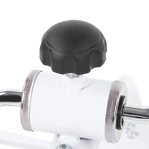 Liukouu Mini Bicicleta estática, Ejercitador de Pedal ensamblado Multifuncional Entrenador de Pedal de Mano Ejercitador de Bicicleta para Ancianos para Ejercicios de piernas y Brazos