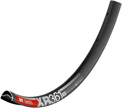 Llanta de MTB DT Swiss XR 361 Asymmetric (22,5 mm) - Negro - 32H, Negro