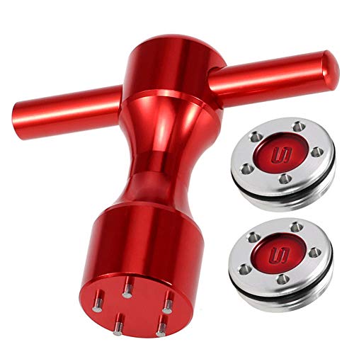 Llave Inglesa De Golf, 5/10/15/20/25 G Llave Inglesa Inglesa De Peso De Putter De Golf para Titleist Scotty Cameron Rojo 20g