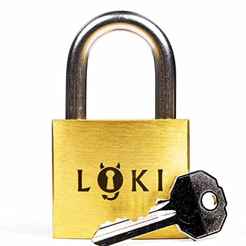 Loki Puzzle de Dan Feldman - Rompecabezas de candado de latón de clase mundial por Boaz Feldman