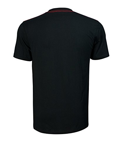 Lonsdale Camiseta Manga Corta Two Tone, Nero, Small