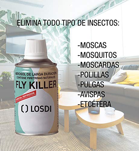 Losdi CB-406 Insecticida Piretrina Natural Aerosol