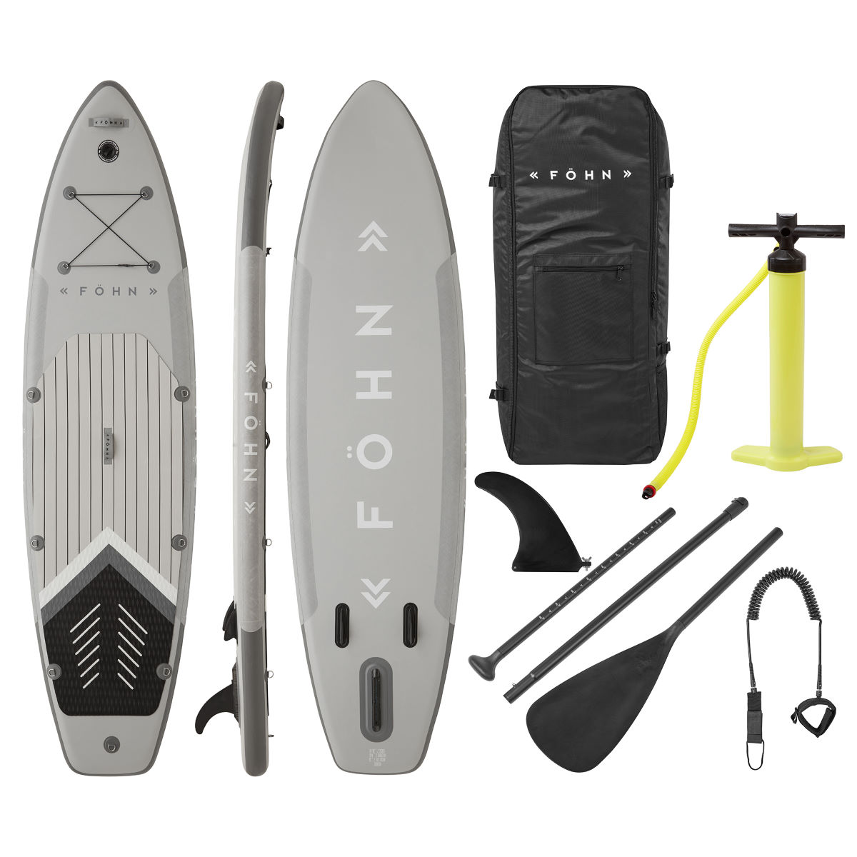 Lote de tabla de paddle surf Föhn Adventure Stand Up Paddle Board (28 cm aprox.) - Tablas de paddle surf