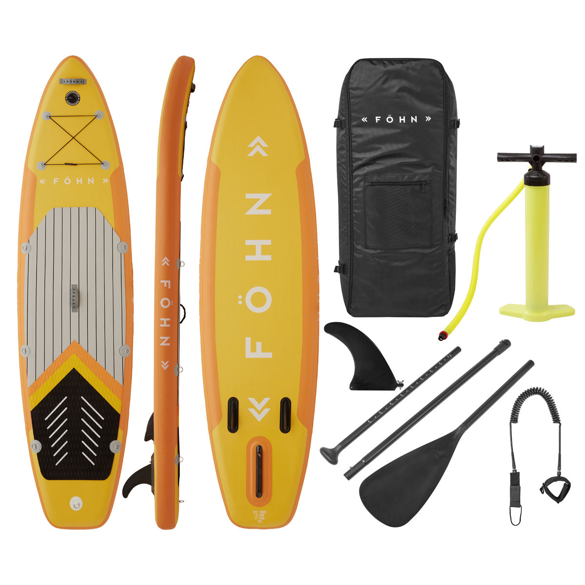 Lote de tabla de paddle surf Föhn Adventure Stand Up Paddle Board (309 cm aprox.) - Tablas de paddle surf