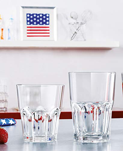 Luminarc New America Vasos, Vidrio sodo, Set de 6, 6