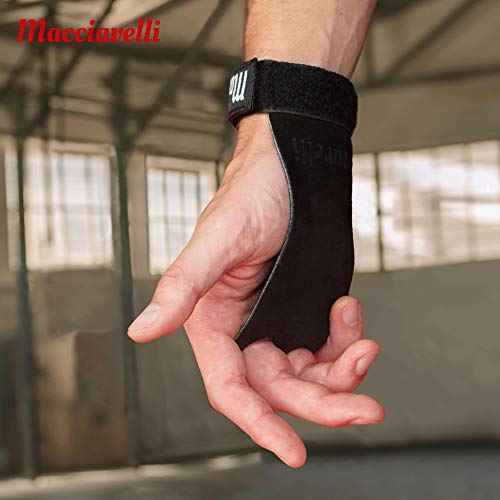 MACCIAVELLI - Calleras para Crossfit, Freeletics, Calisthenics y Gimnasia - Protección para Tus Manos - Guantes Gimnasio