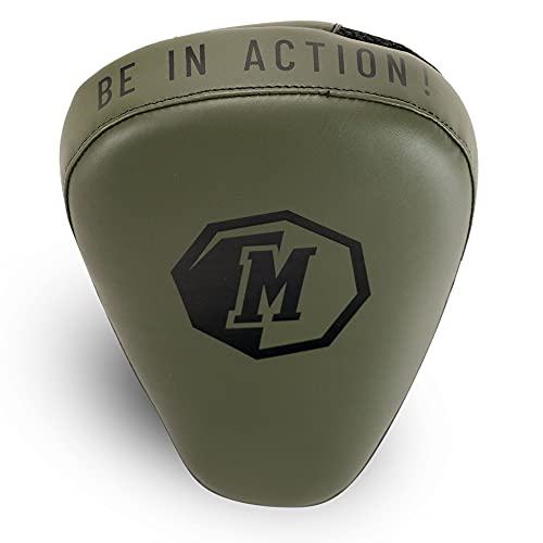 MADGON Manoplas de Boxeo y Artes Marciales con Acolchado de Ideal para Absorción Óptima de Impactos – Guantes de Boxeo para Artes Marciales, Kick Boxing, Boxeo en Casa - 1 Par - Bolsa Incluida