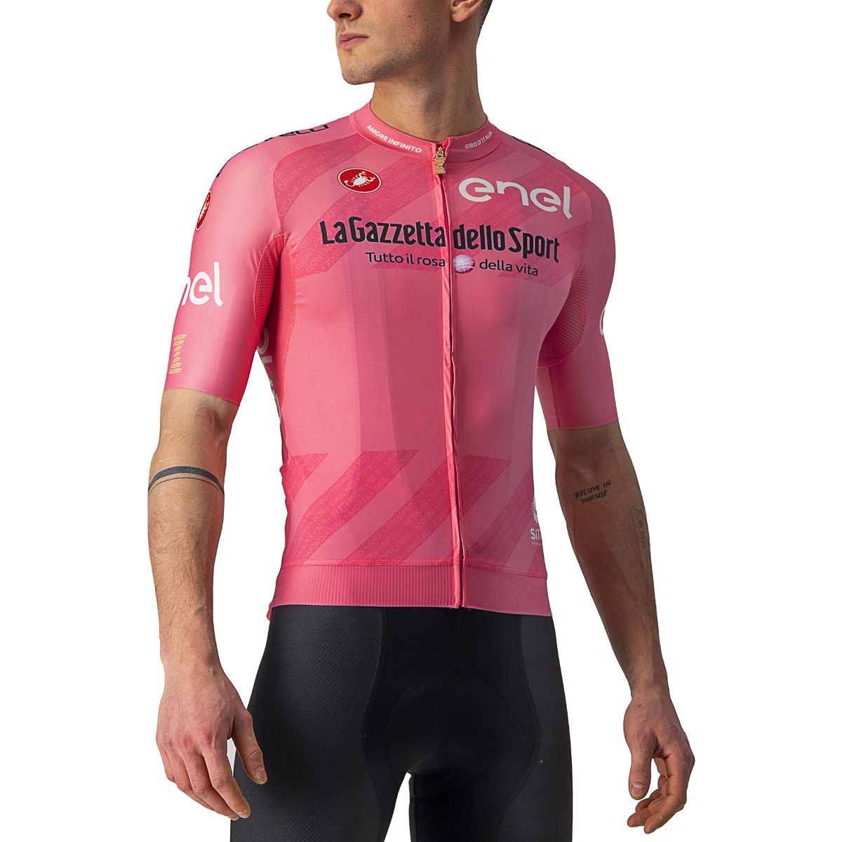 Maillot Castelli Giro 104 Race (Rosa Giro) - Maillots