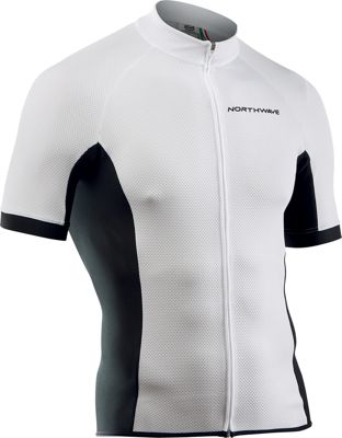 Maillot de manga corta Northwave Force - Blanco, Blanco