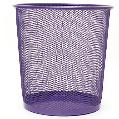 Makro Paper JS5002 - Papelera metálica, violeta