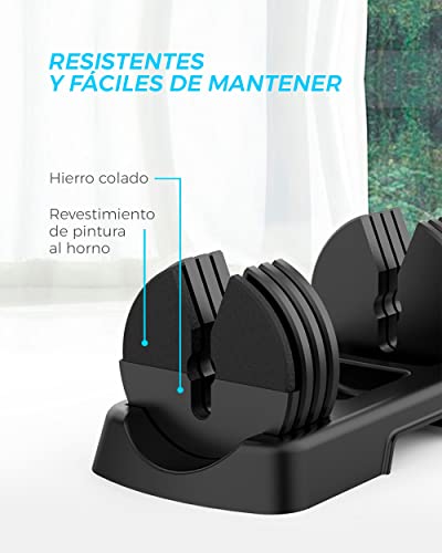 Mancuerna ajustable Xiaomi Fed High-End, 2-10kg. Pesas ajustables. Para gimnasio o hacer deporte en casa.