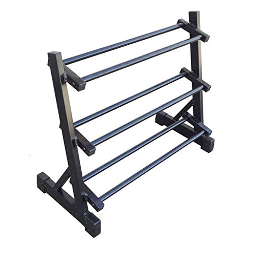 Mancuernas Estante Soporte Equipamiento Deportivo de Interior Fitness en casa para Hombres Equipo de Gimnasio Soporte de Rack Solo Vende estanterías