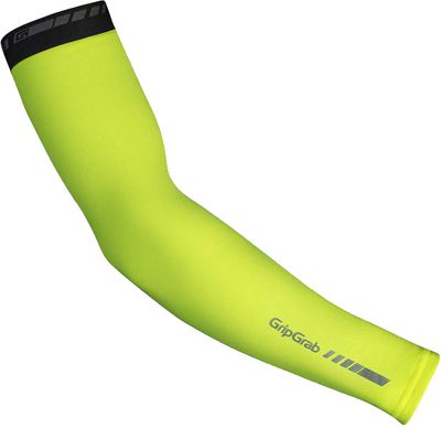 Manguitos clásicos de alta visibilidad GripGrab - Amarillo fluorescente, Amarillo fluorescente