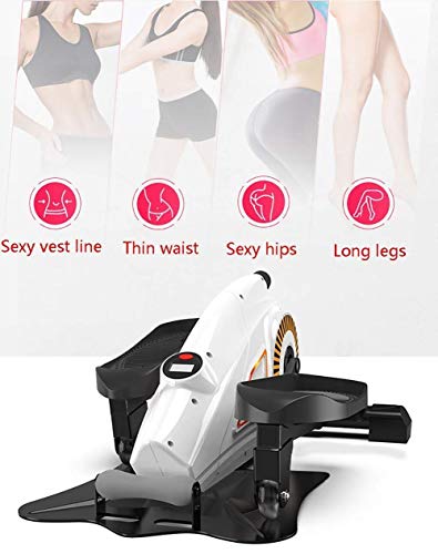 Máquina de Step para Fitness, Step Fitness Machines, debajo del escritorio Elíptica Stepper Capacidad de peso / resistencia Ajustable Más pesado con más estabilización Mini portátil Magnetic Step Ma