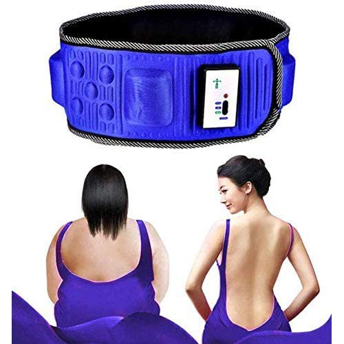 Máquina para Adelgazar - Quemador De Grasa con Barriga Eléctrica Ejercicio con Pesas Masaje Vibración Cinturón Magnético Adelgazante Cinturón para Quemar Grasa para Hombres Y Mujeres