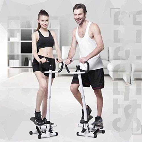 Máquinas De Step Stepper Fitness Mini Stepper Aerobic con Asas Stepper Twister Ajustable Equipo De Ejercicio De Fitness para Uso En El Gimnasio En Casa A,1