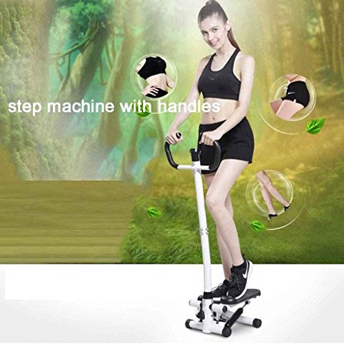 Máquinas De Step Stepper Fitness Mini Stepper Aerobic con Asas Stepper Twister Ajustable Equipo De Ejercicio De Fitness para Uso En El Gimnasio En Casa A,1