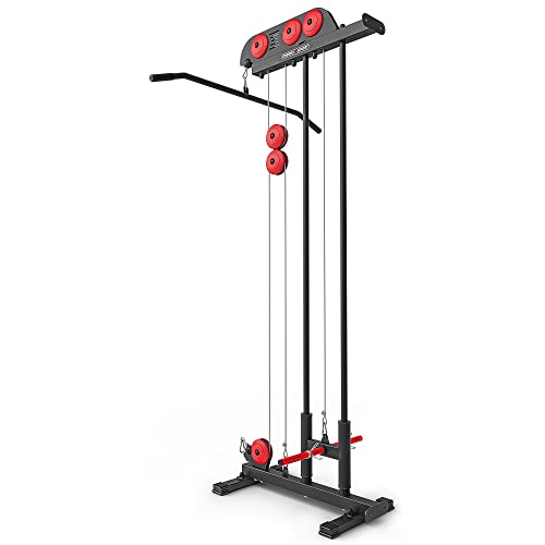 Marbo Sport lat pulldown para Montaje en Pared Torre de Cables Multi-Gimnasio MS-W103 Made in EU