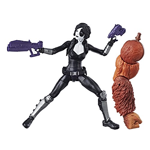 Marvel Legends BAF Sasquatch Series 6" Action Figure: Domino