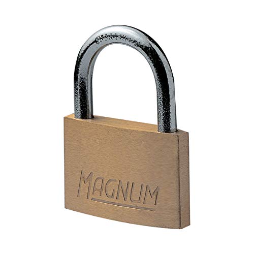 Master Lock CAD20 Magnum Candado Pequeño de Latón Macizo a Llave