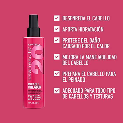 Matrix Spray 20 Beneficios para cabellos sobreprocesados, 200 ml