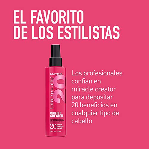 Matrix Spray 20 Beneficios para cabellos sobreprocesados, 200 ml