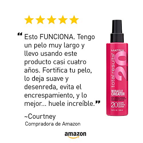 Matrix Spray 20 Beneficios para cabellos sobreprocesados, 200 ml