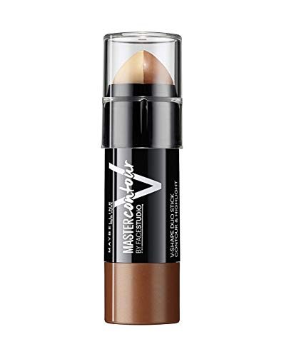 Maybelline New York - Master Contour Stick, Barra de Contouring para Pieles Medias, Tono 03 Dark