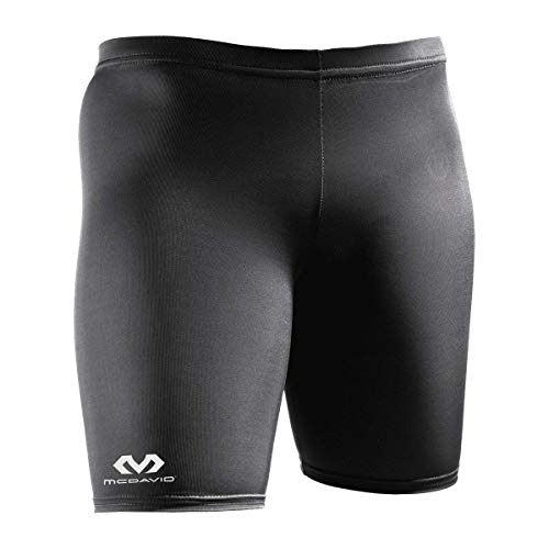 McDavid 704 - Short de compresión para mujer, Negro, large