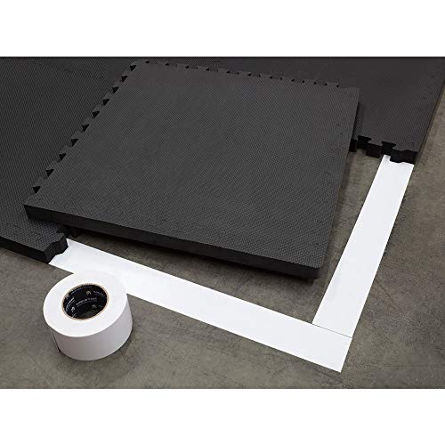 Meister - Cinta Adhesiva de Doble Cara para tapete de Piso XL – asegura Alfombrillas de Ejercicio y alfombras en su Lugar, Rollo XL - 27 m x 7.62 cm