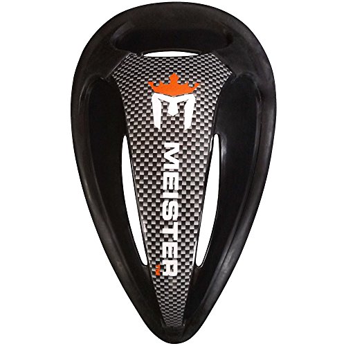 Meister Coquilla Protectora Flexible de Carbono para MMA, Boxeo y Deportes de Contacto - Adulto