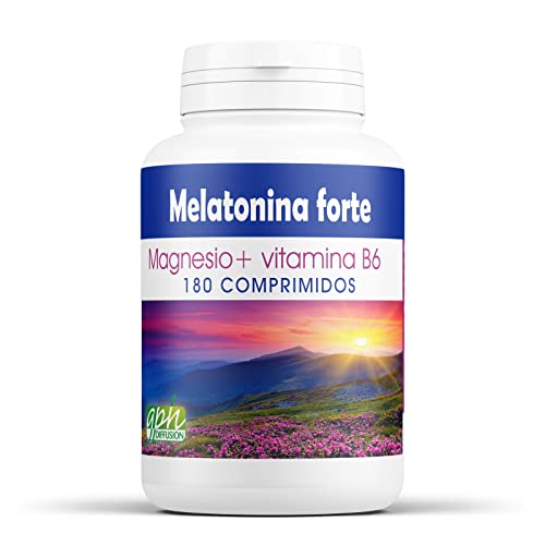 Melatonina Forte 1.8mg - Magnesio y Vitamina B6-180 comprimidos