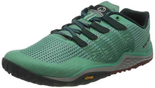 Merrell Trail Glove 5, Cross Trainer Mujer, Verde (Spearmint), 42.5 EU