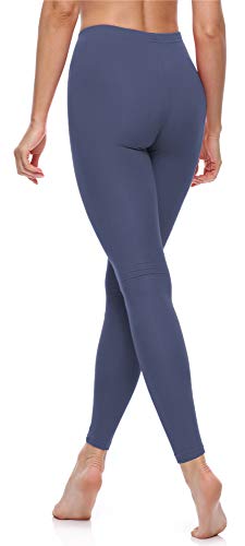 Merry Style Leggins Largos Mallas Deportivas Muje MS10-198 (Jeans,M)