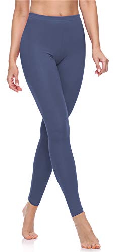 Merry Style Leggins Largos Mallas Deportivas Muje MS10-198 (Jeans,M)