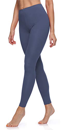 Merry Style Leggins Largos Mallas Deportivas Muje MS10-198 (Jeans,M)