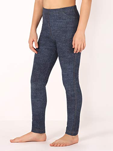 Merry Style Leggins Mallas Pantalones Largos Ropa Deportiva Niña MS10-341 (Jeans, 122 cm)