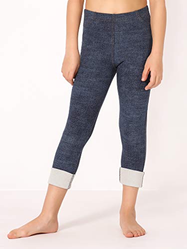 Merry Style Leggins Mallas Pantalones Largos Ropa Deportiva Niña MS10-341 (Jeans, 122 cm)