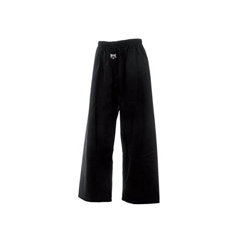 Metal Boxe-Pantalón de Full contact talla de algodón, 140) (negro