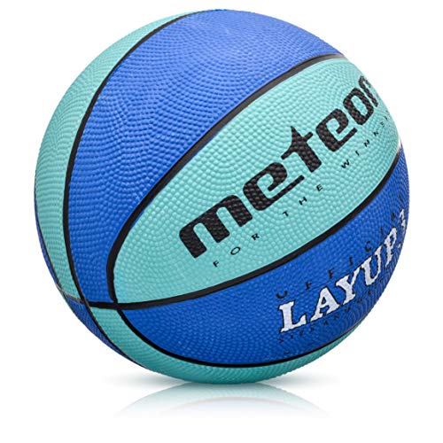 meteor Balón Baloncesto Talla 4 Pelota Basketball Bebe Ball - para niños y jouvenes para Entrenar y Jugar - Talla 4 Layup