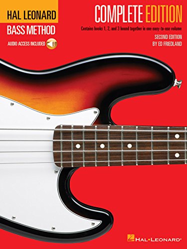 Método de Hal Leonard Bass - Edición completa: libros 1, 2 y 3 ¡Unidos en un solo volumen fácil de usar!: Books 1,2 & 3 Bound Together in One Easy-to-Use Volume