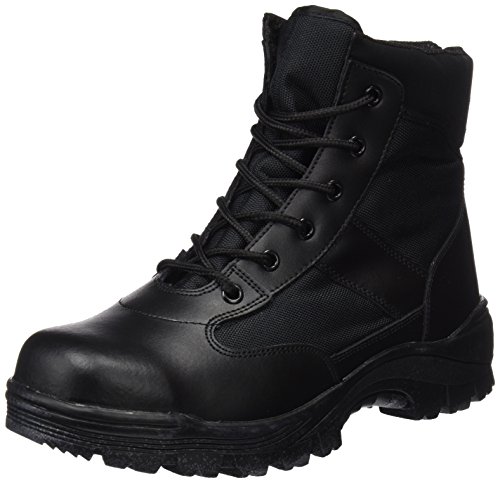 Mil-Tec Botas de Seguridad Negro Negro Talla:42